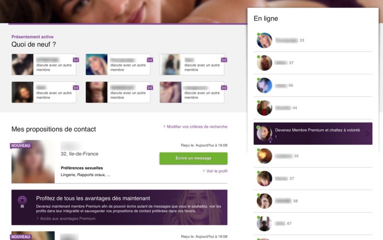 Capture d'écran 2 — C-Dating avis : notre test du site de rencontres sans lendemain