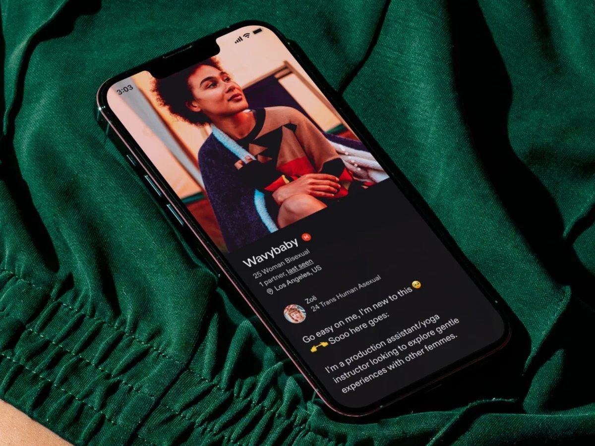 Capture d'écran 3 — Feeld avis : le test de l'application pour couples et relations ouvertes
