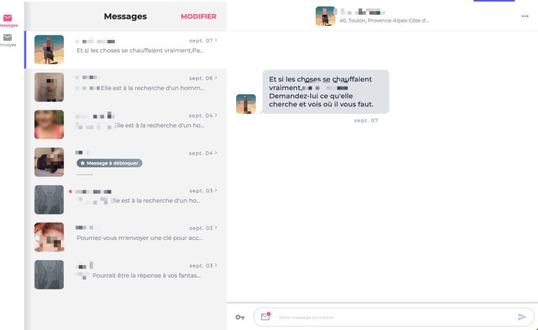 Capture d'écran 3 — Victoria Milan avis : notre test du site de rencontre pour couples mariés